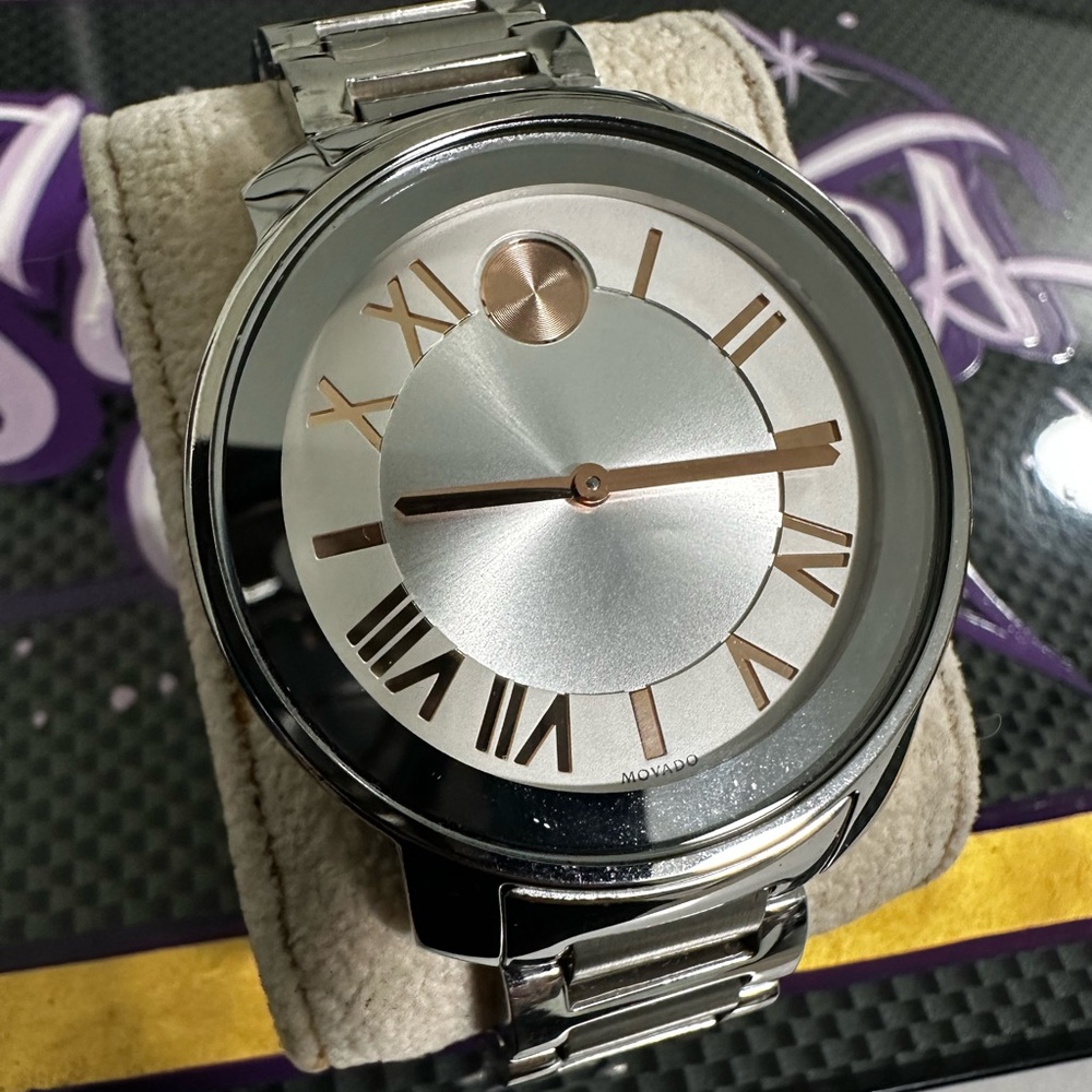 Movado woman’s bold watch